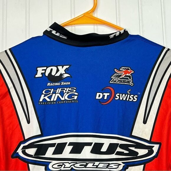 Titus 90s Titanium Bicycle Jersey med fox racing og logo - Picture 13 of 16